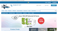 Desktop Screenshot of incontinenceshop.com